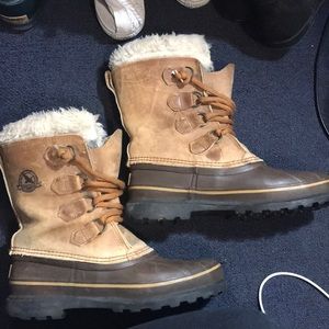 Vintage brown Sorel boots size 7